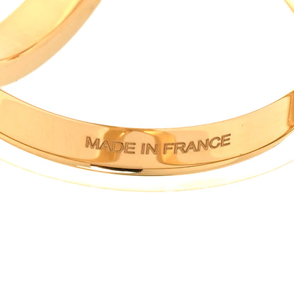 Hermes Permabrass Gold Plated Trio Scarf Ring 3 of 4
