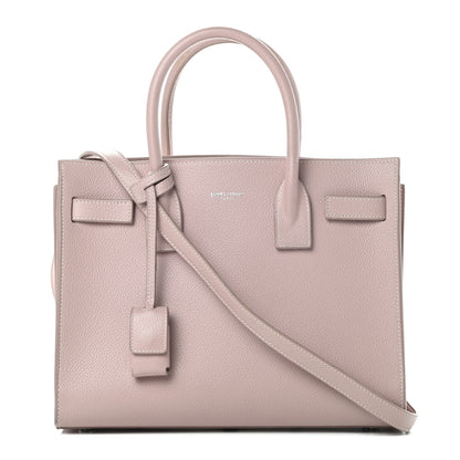 Saint Laurent Grained Calfskin Baby Sac De Jour Antique Rose 1 of 16