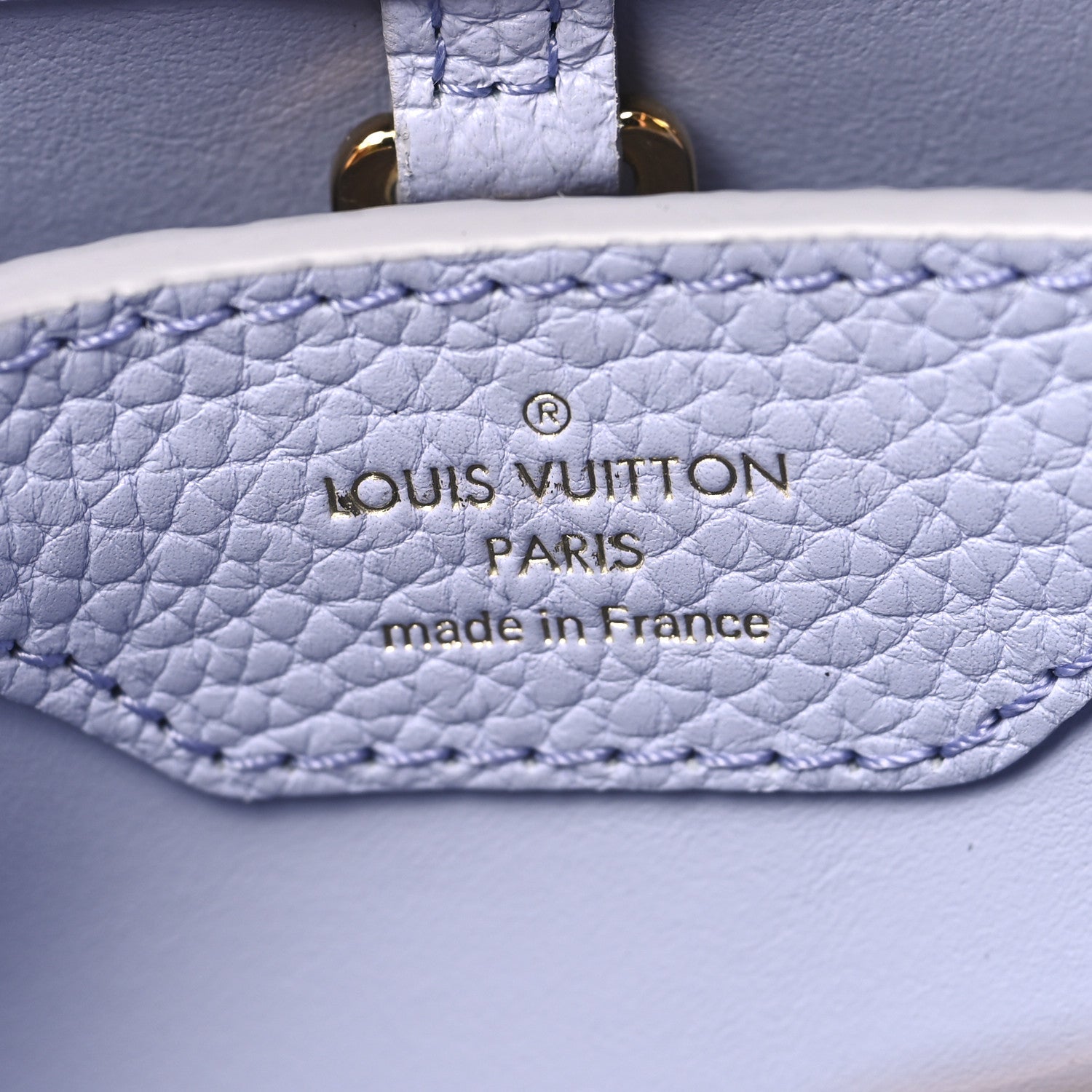 Louis Vuitton Taurillon Braided Chain Capucines BB Iris Creme 6 of 9