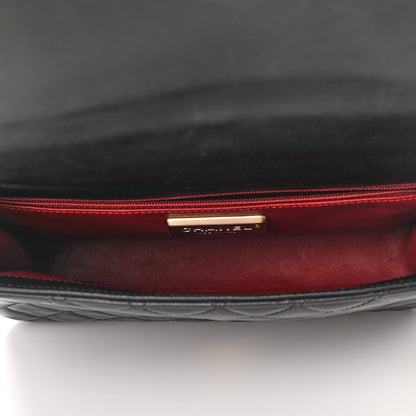 Chanel Lambskin Medium Westminster Pearl Flap Black 5 of 10