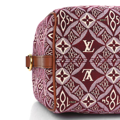 Louis Vuitton Jacquard Since 1854 Speedy Bandouliere 25 Bordeaux 7 of 8