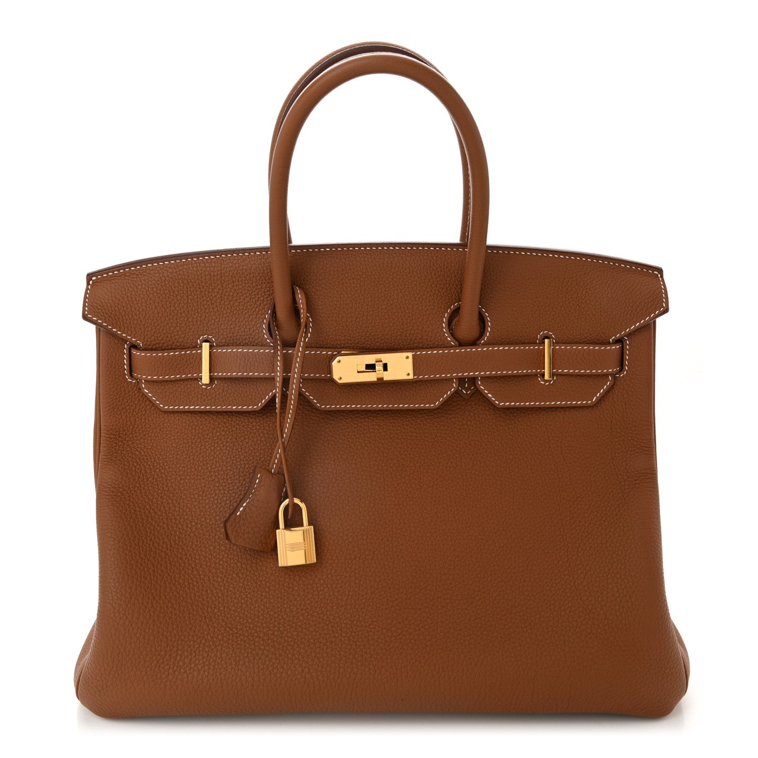Hermes Togo Birkin 35 Gold 1 of 11