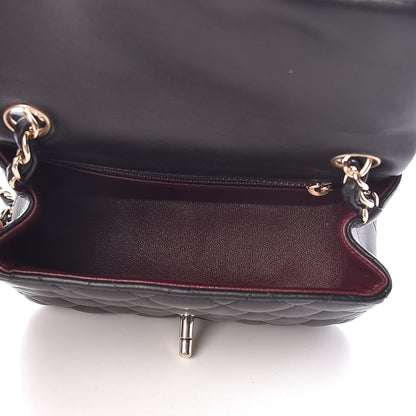 Chanel Lambskin Quilted Mini Square Flap Black 5 of 11