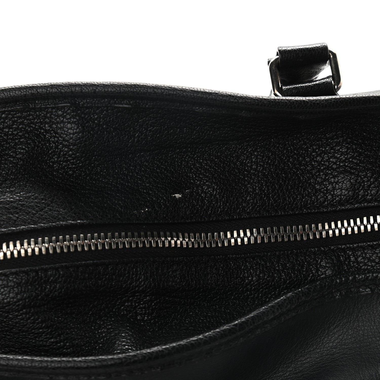 Proenza Schouler Calfskin Top Handle Satchel Bag Black 7 of 9