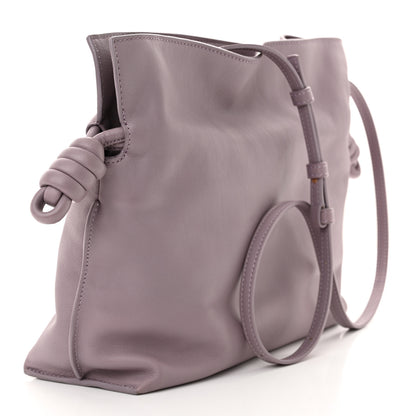 Loewe Nappa Medium Flamenco Knot Bag Aubergine Glaze 3 of 10