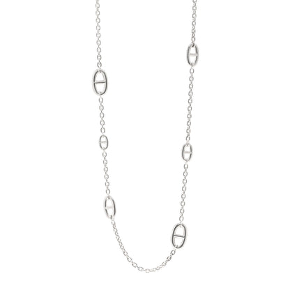 Hermes Sterling Silver Farandole Necklace 80 1 of 6