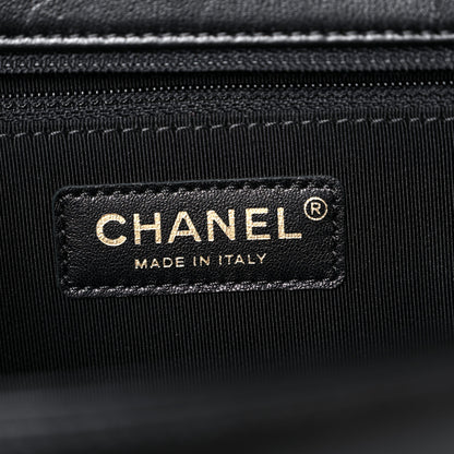 Chanel Calfskin Quilted New Medium Boy Flap Black 5 of 14