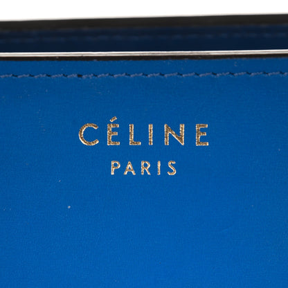 Celine Smooth Calfskin Mini Luggage Bright Blue 6 of 9