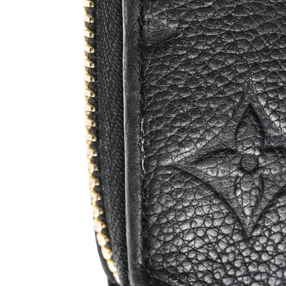 Louis Vuitton Empreinte Zippy Wallet Black 8 of 12