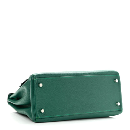 Hermes Taurillon Clemence Kelly Retourne 28 Malachite 4 of 14