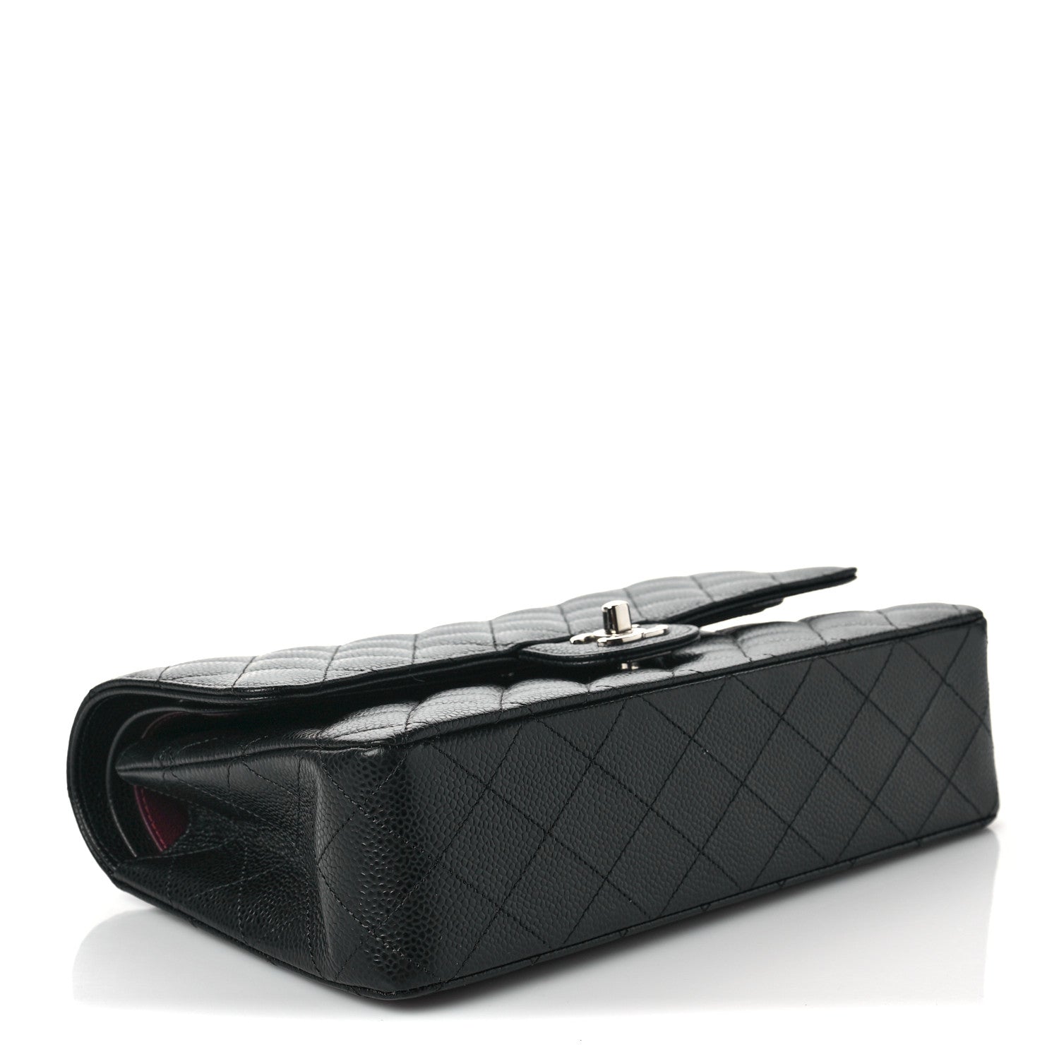 Chanel Caviar Quilted Medium Double Flap Black 4 of 7