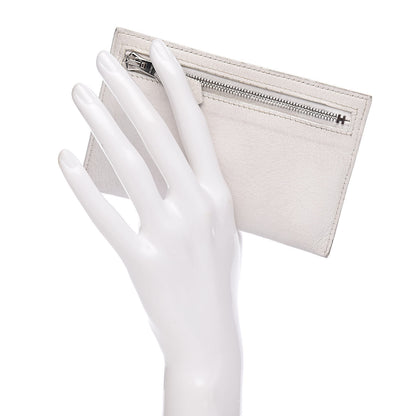 Hermes Evergrain Zip Zap White 2 of 20