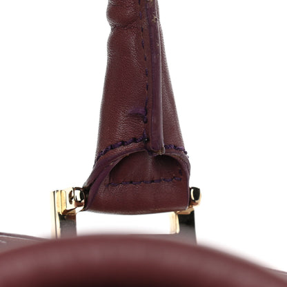 Fendi Vitello Acqua Large Twins Tote Malva 16 of 16