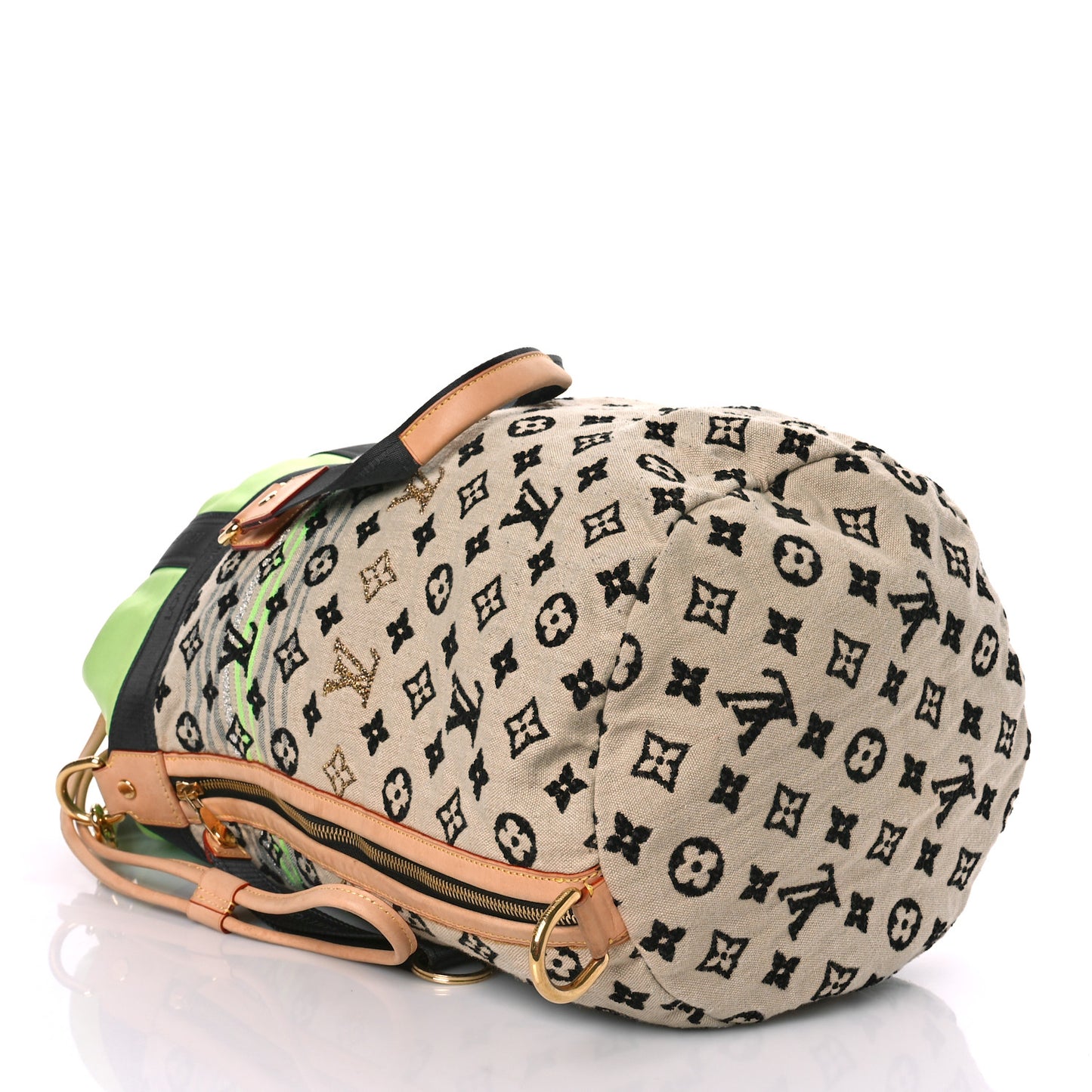 Fabric Jacquard Monogram Cheche Gypsy PM Vert