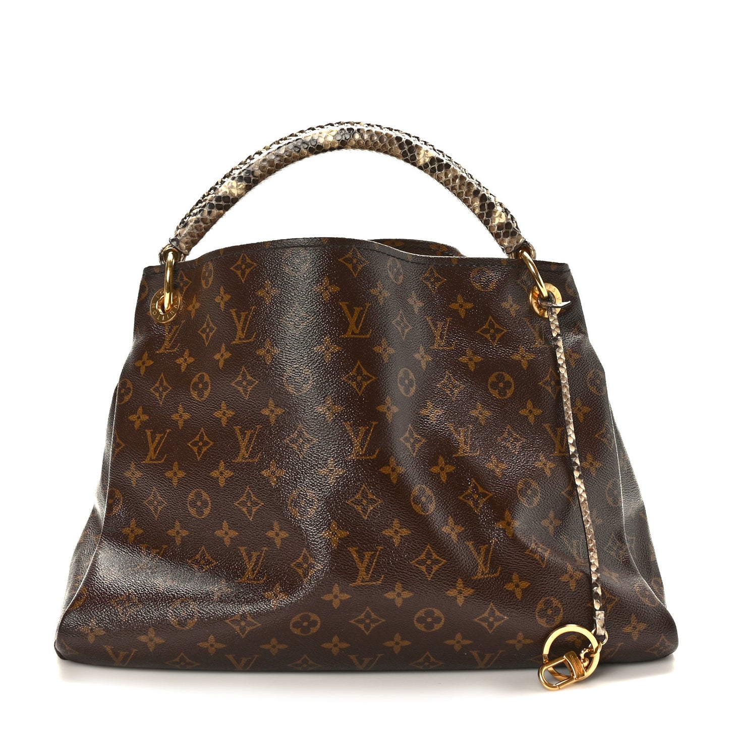 Snakeskin Monogram Artsy MM