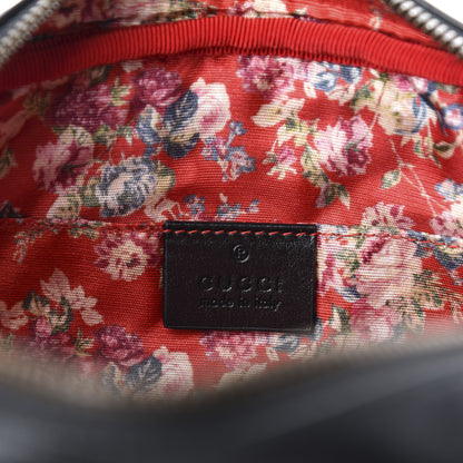 Gucci Calfskin Web Trapuntata Small GG Shoulder Bag Black 8 of 11