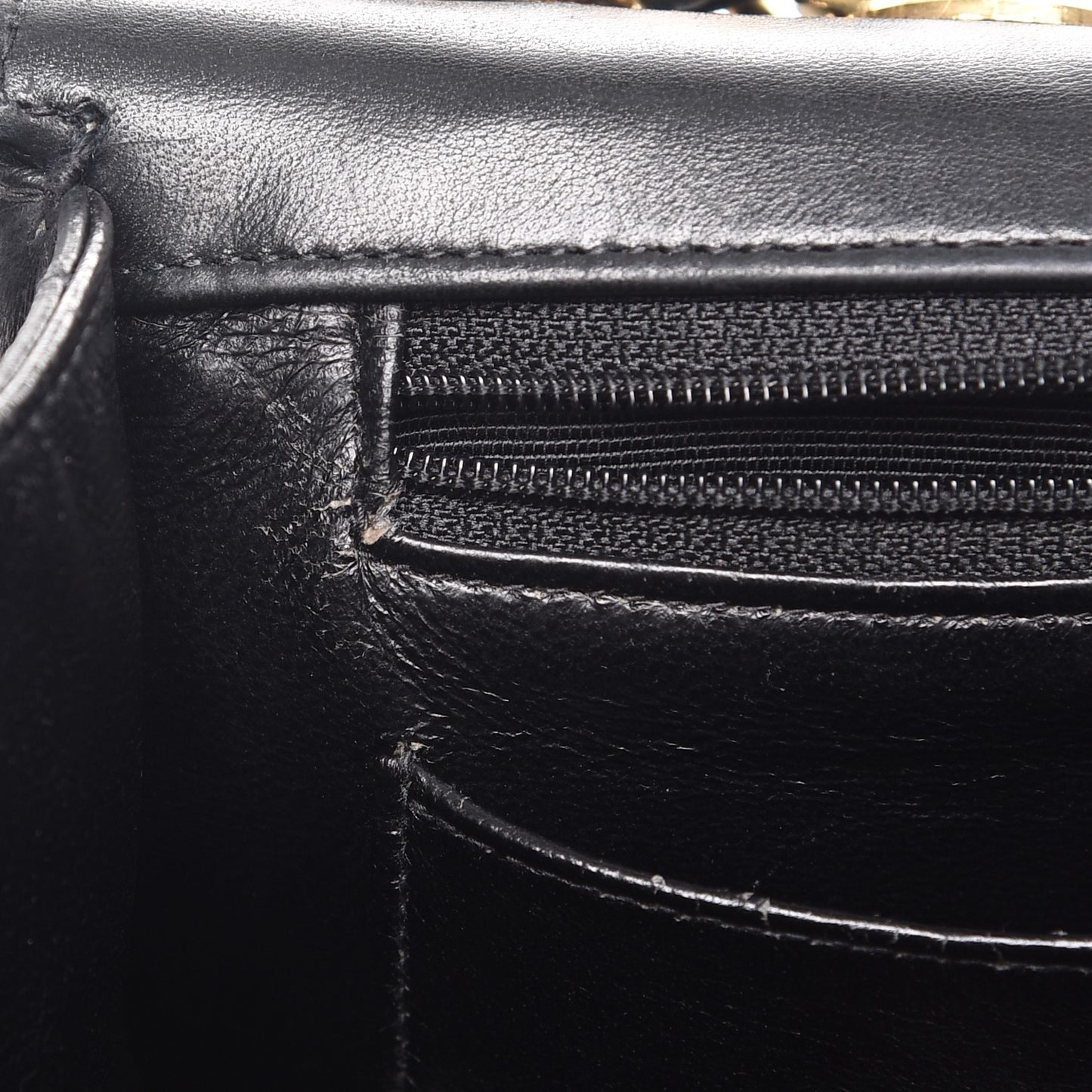 Lambskin Quilted Jumbo Single Flap Black