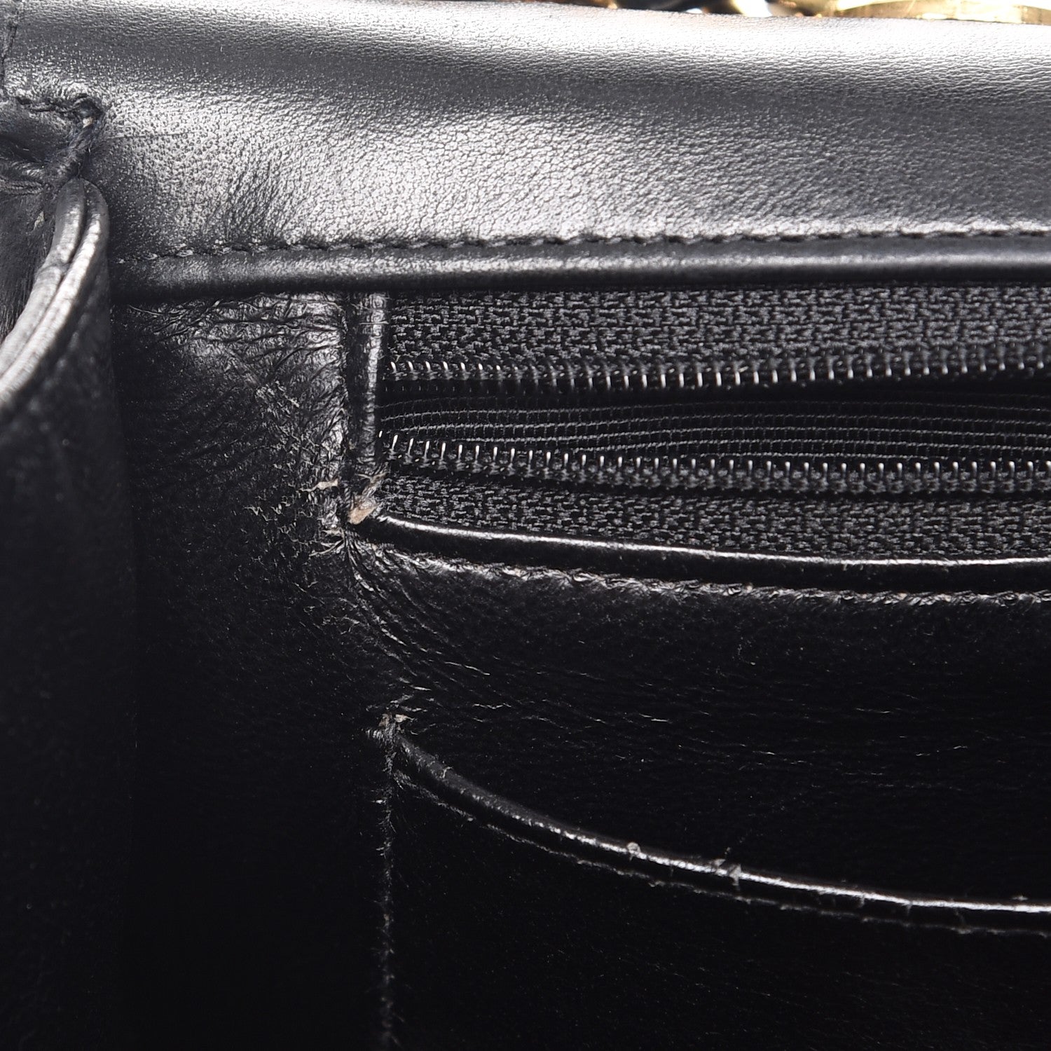 Chanel Lambskin Quilted Jumbo Single Flap Black 11 of 12