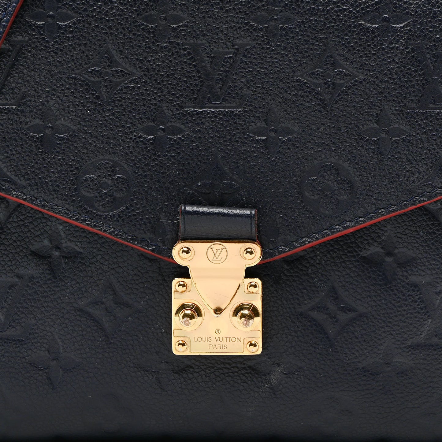 Empreinte Pochette Metis Marine Rouge