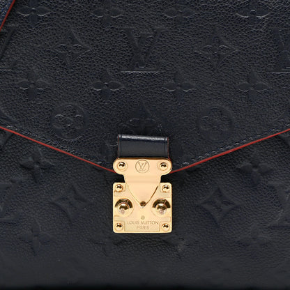 Louis Vuitton Empreinte Pochette Metis Marine Rouge 8 of 17