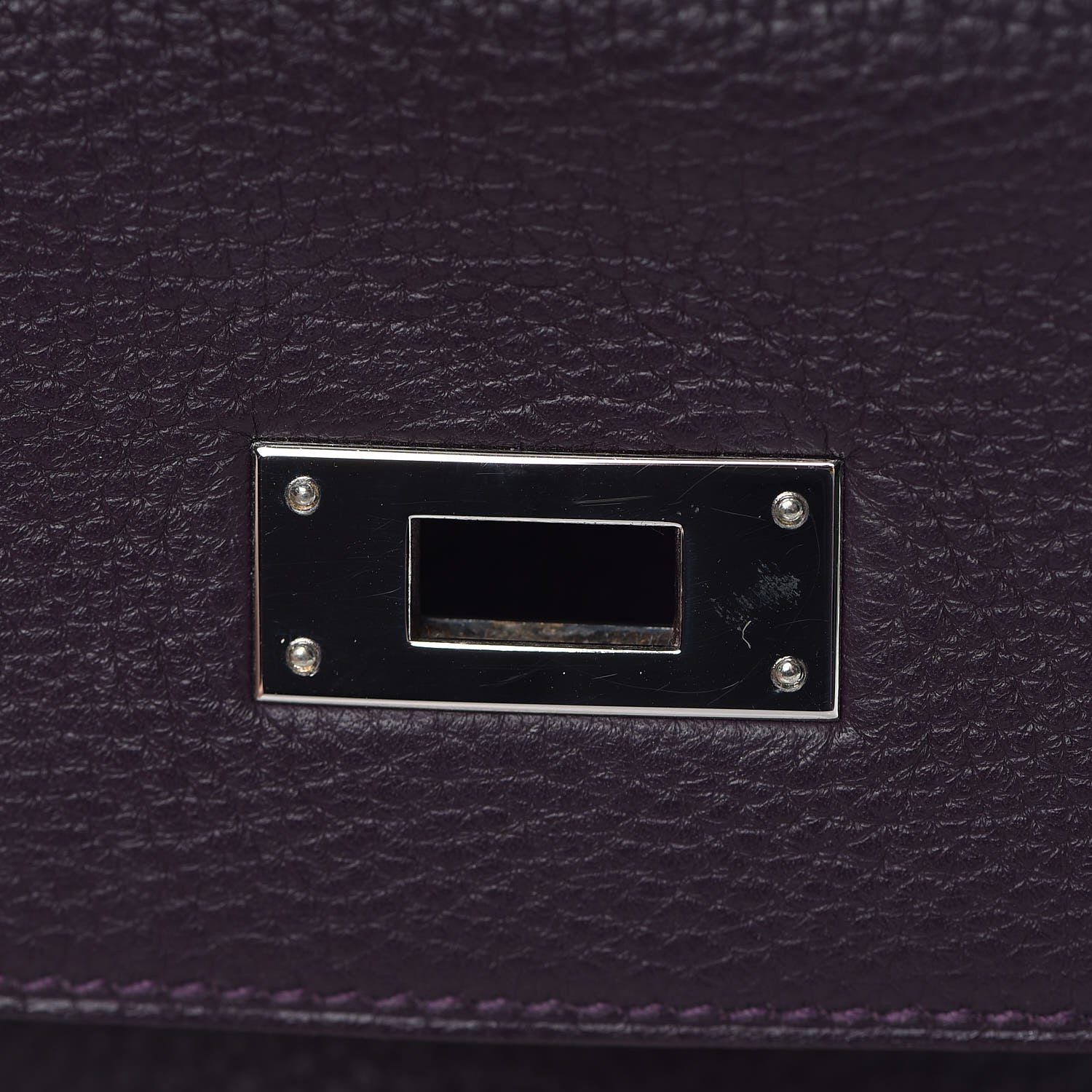 Hermes Togo Kelly Retourne 35 Raisin 36 of 51