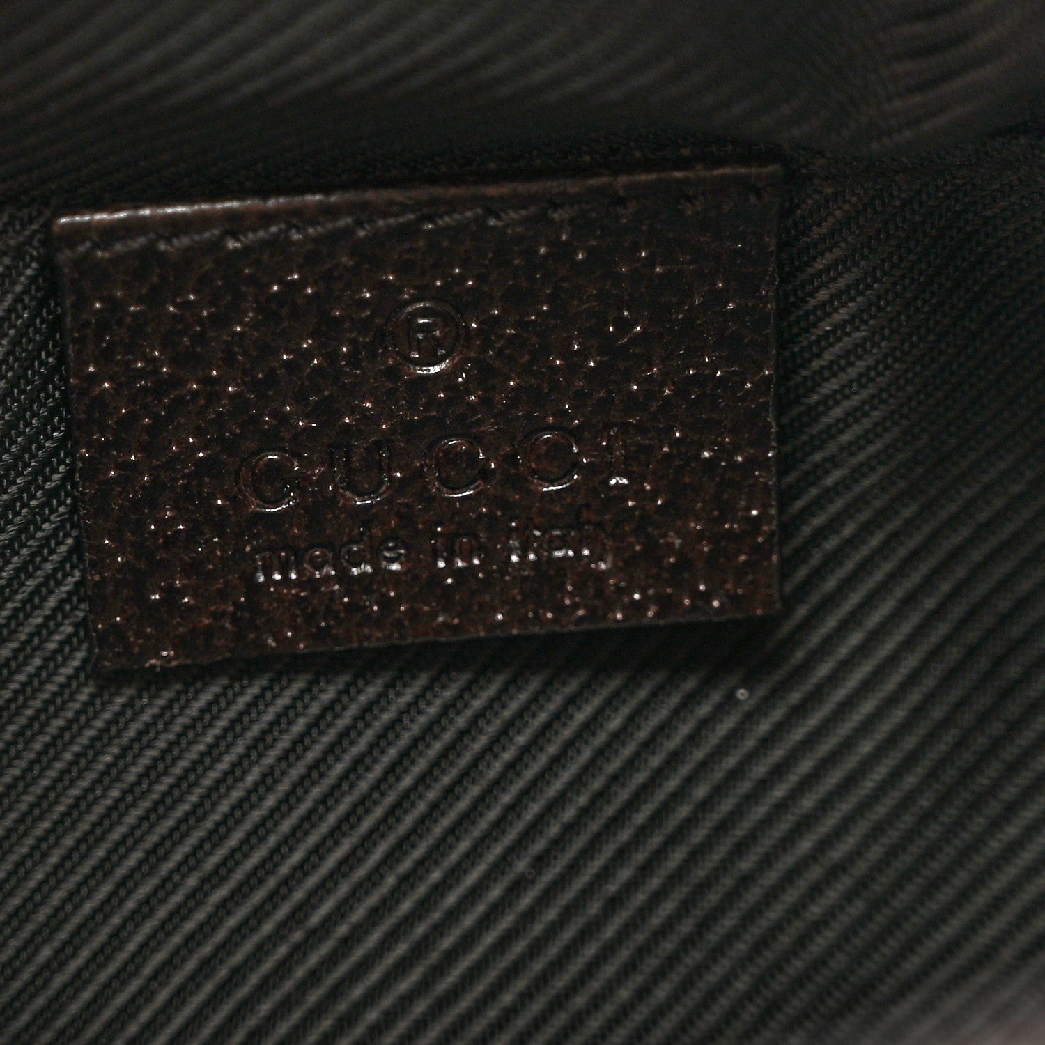 Gucci Monogram Small Cosmetic Case Dark Brown 6 of 7