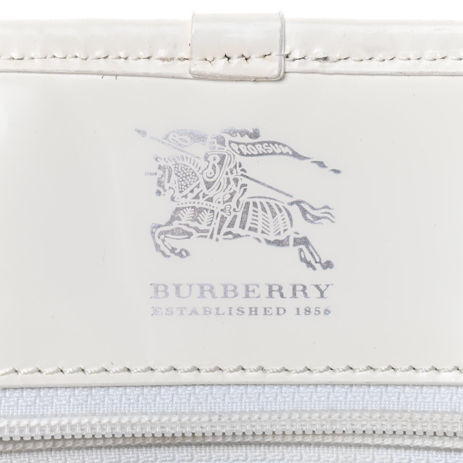 Burberry Nova Check Large Nickie Tote White 8 of 11