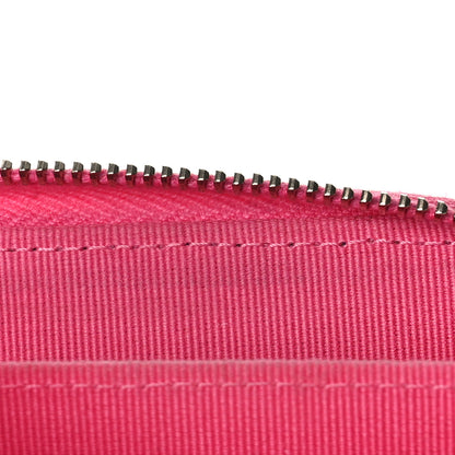 Chanel Caviar Quilted Zip Coin Purse Pink 16 of 17