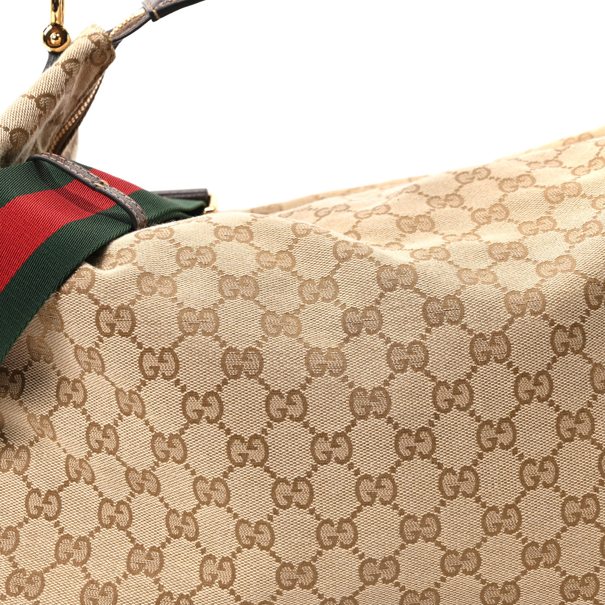 Gucci GG Monogram Brera Medium Crossbody Sand Brown 8 of 10