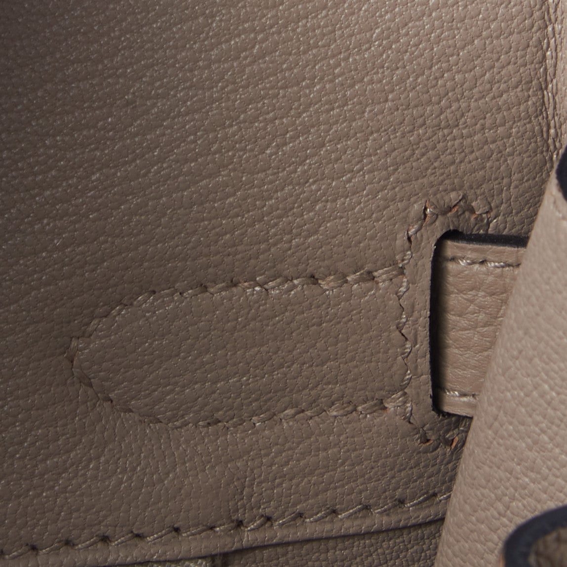 Togo Birkin 30 Gris Tourterelle