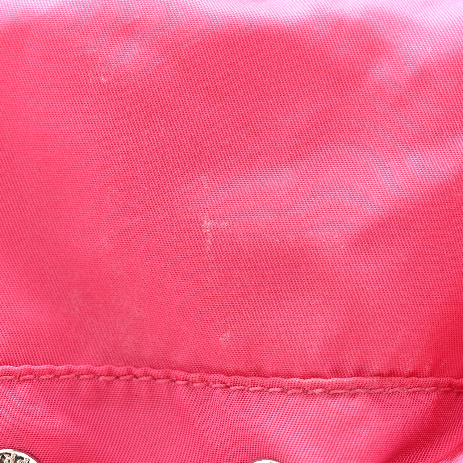 Prada Nylon Vela Double Buckle Backpack Fuxia 13 of 13