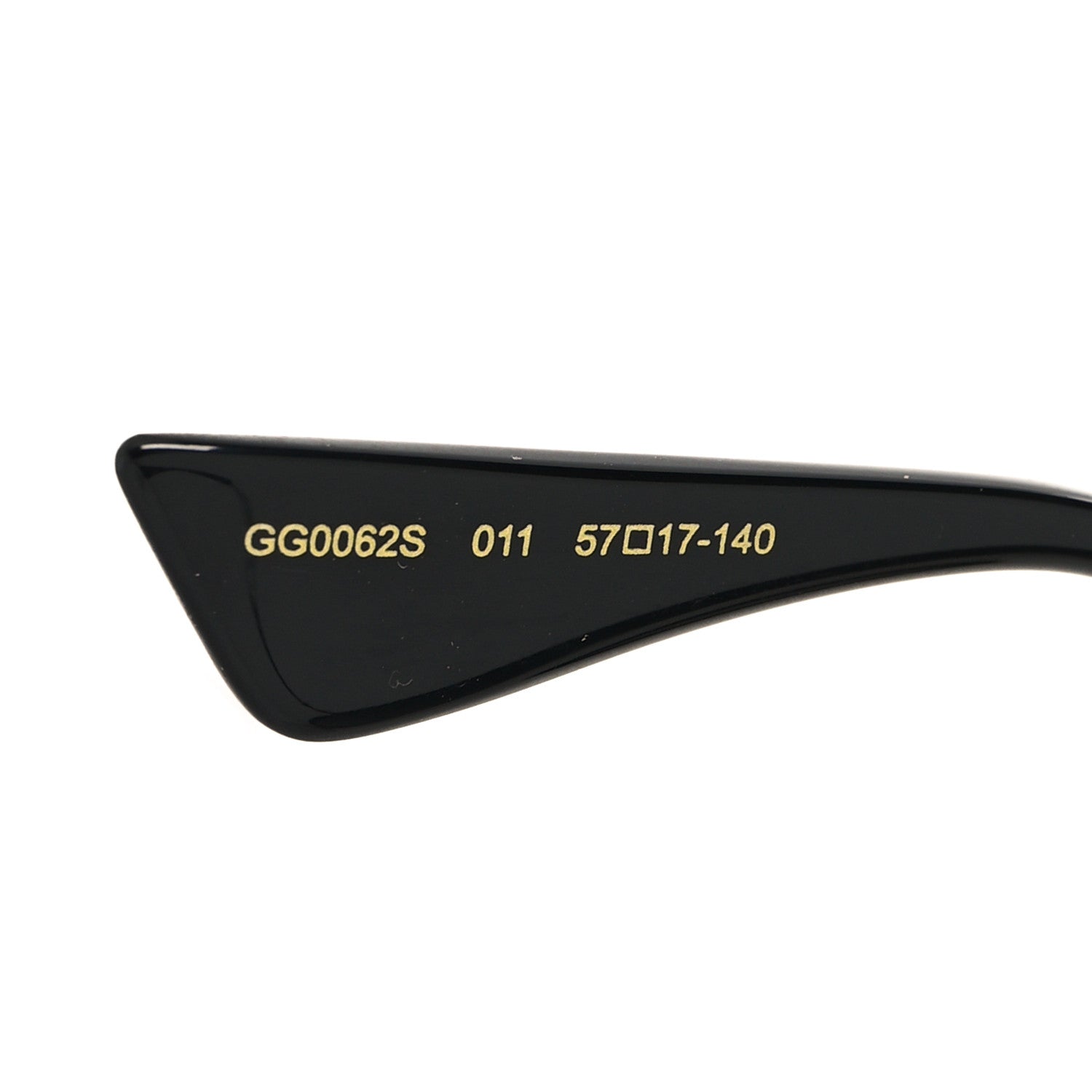 Gucci Metal Aviator Sunglasses GG0062S Black 6 of 8