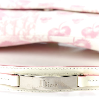 Christian Dior Monogram Floral Saddle Bag Pink 11 of 18