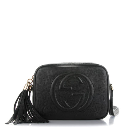 Gucci Pebbled Calfskin Small Soho Disco Bag Black 1 of 7