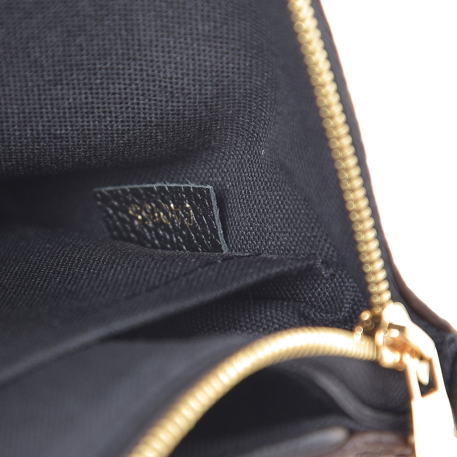 Louis Vuitton Monogram Pallas Clutch Black 8 of 9