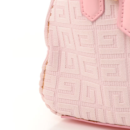 Givenchy Canvas Jacquard Embroidered Calfskin 4G Mini Antigona Tender Pink 11 of 11
