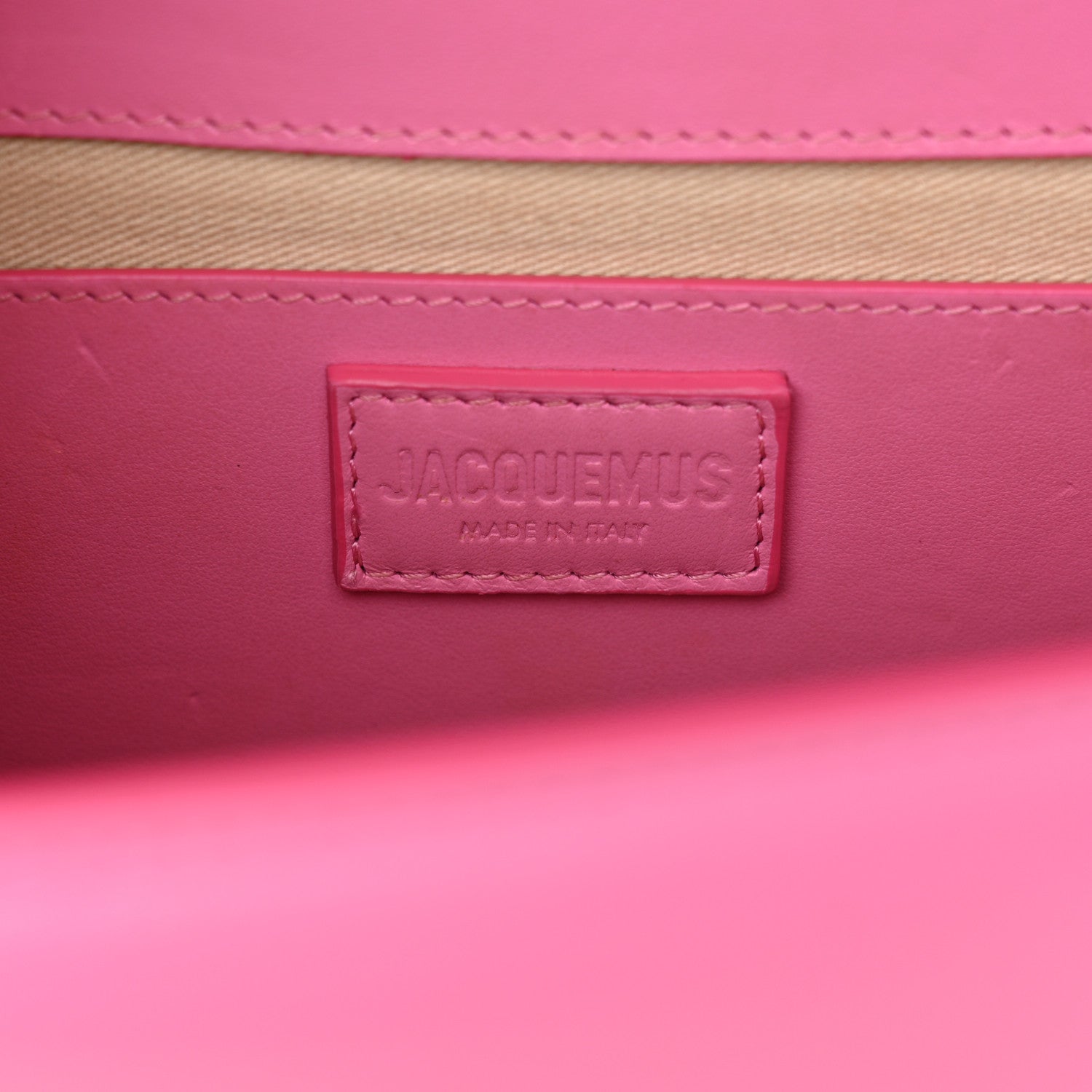 Jacquemus Smooth Calfskin Le Bambinou Pink 6 of 15