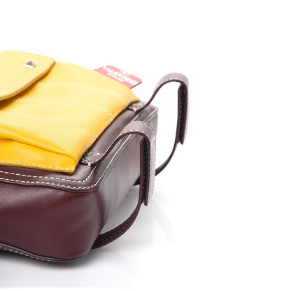 Valentino Garavani Vitello Crossbody Bag Yellow 8 of 8