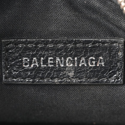 Balenciaga Agneau Arena Le Cagole Fringe Shoulder Bag XS Black 7 of 11