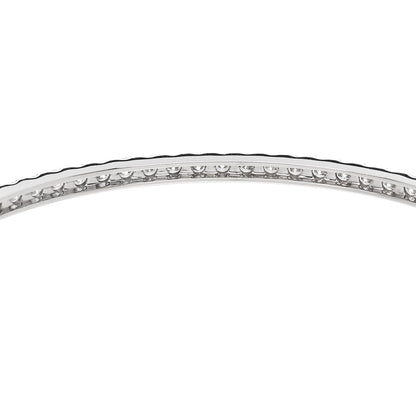 Parker & West by FASHIONPHILE 18K White Gold Diamond 3.00ct Bangle Bracelet 6 of 7