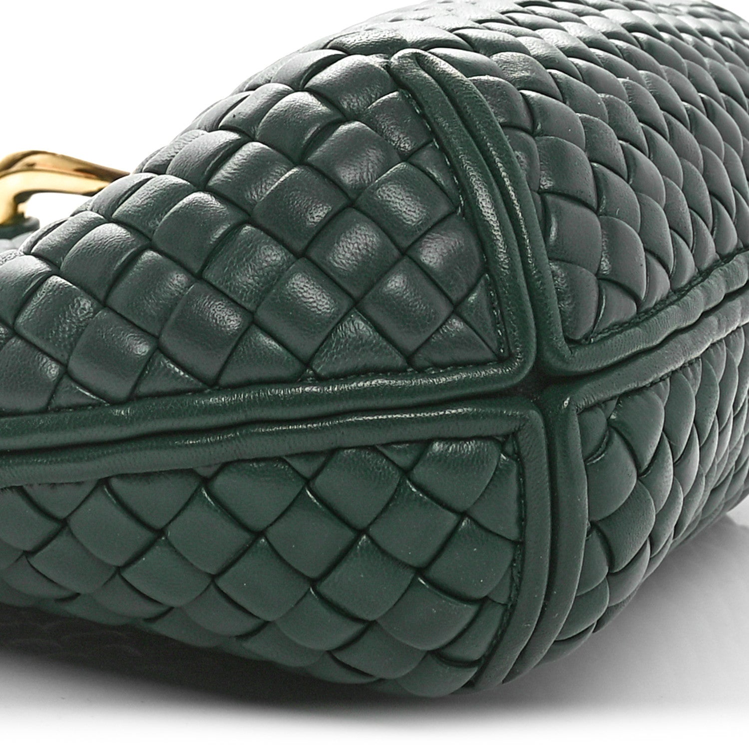Bottega Veneta Nappa Intrecciato Small Clicker Shoulder Bag Raintree 9 of 10