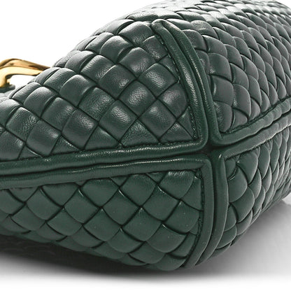 Bottega Veneta Nappa Intrecciato Small Clicker Shoulder Bag Raintree 9 of 10