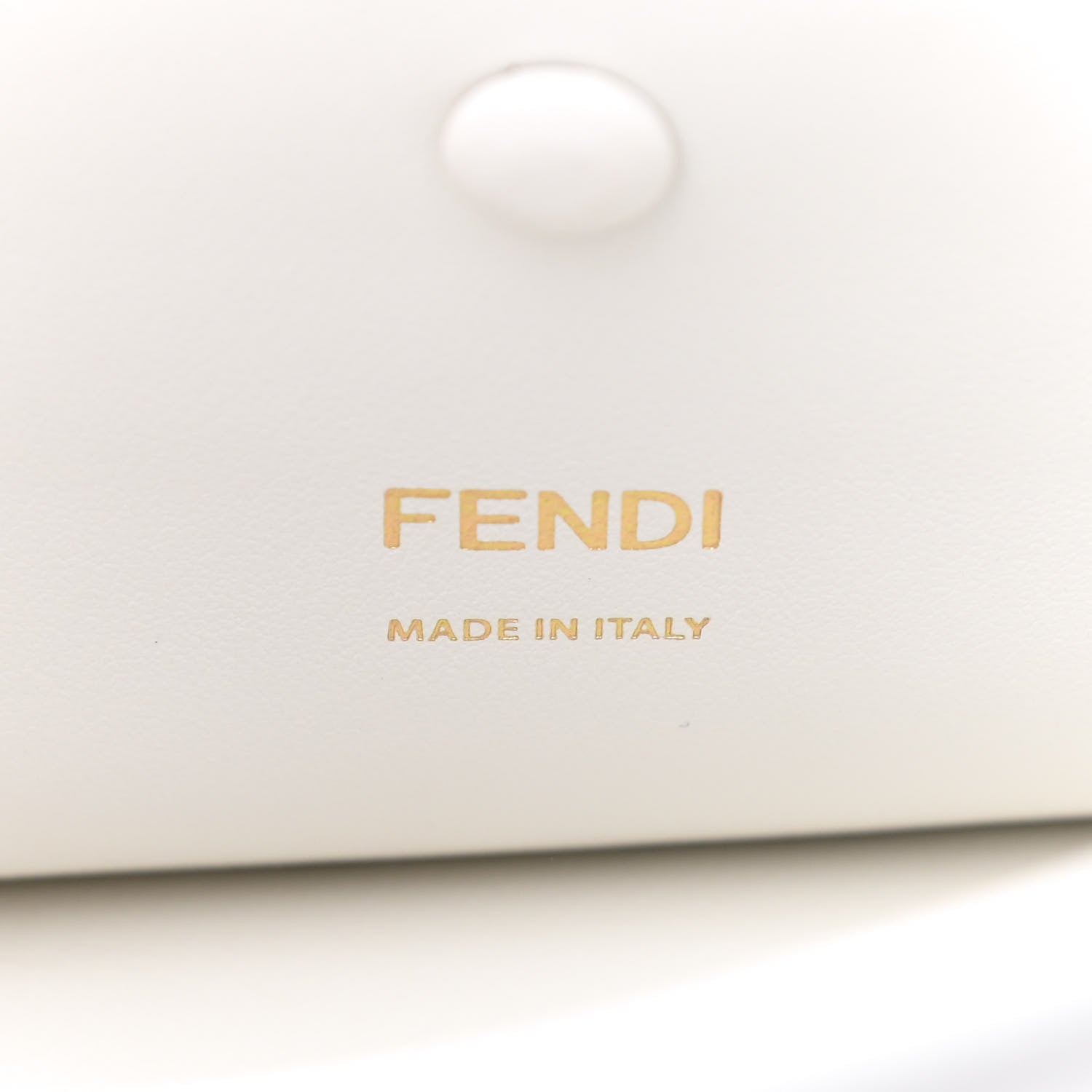 Fendi TPU FF Vitello Century F is Fendi Small Kan I Shoulder Bag White 8 of 11