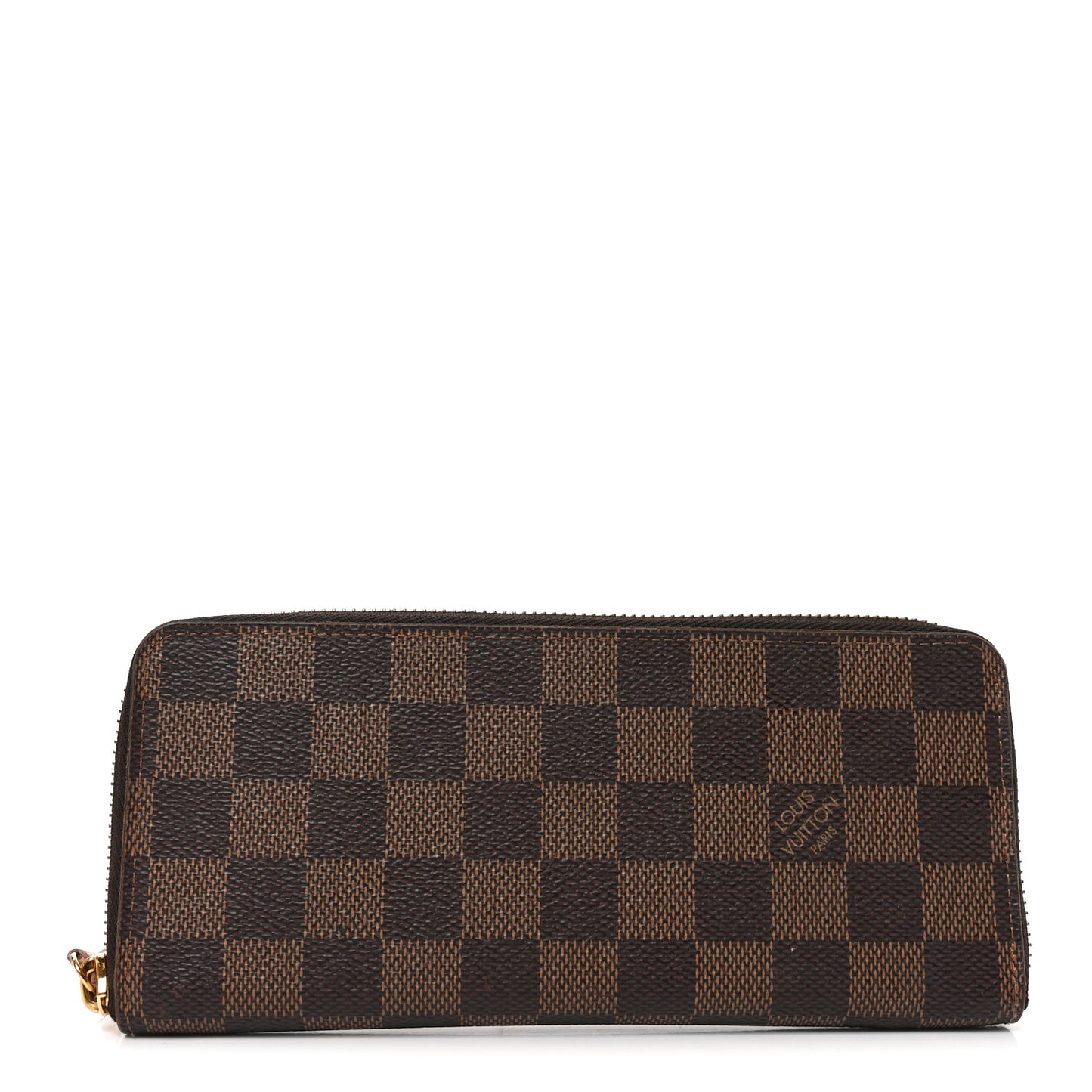 Damier Ebene Clemence Wallet Rose Ballerine