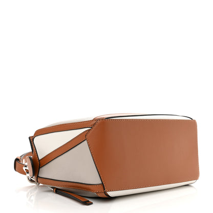Loewe Calfskin Small Graphic Puzzle Bag Ghost Soft White 4 of 10