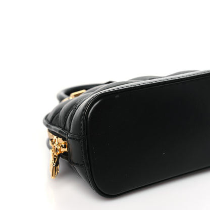 Louis Vuitton Lambskin Malletage Alma Nano Black 7 of 8