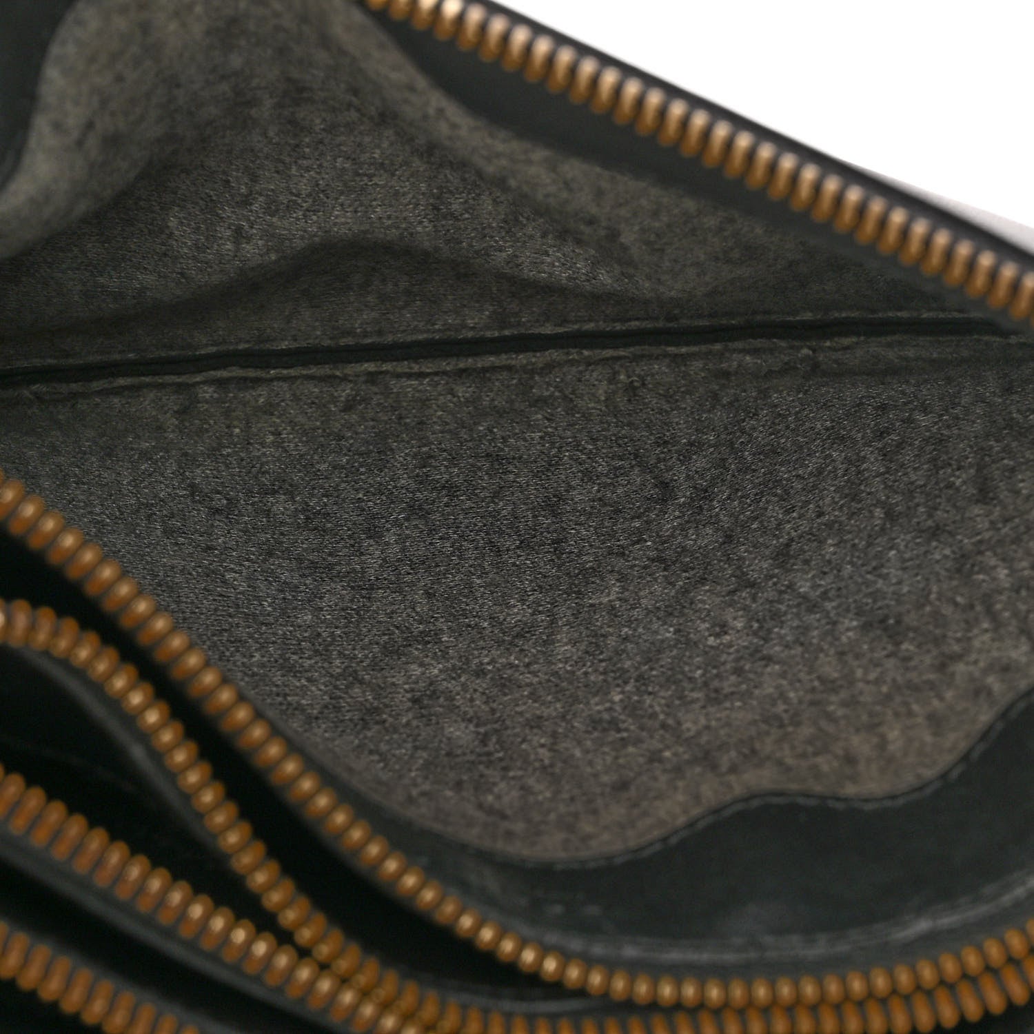 Celine Lambskin Small Trio Crossbody Bag Black 5 of 11