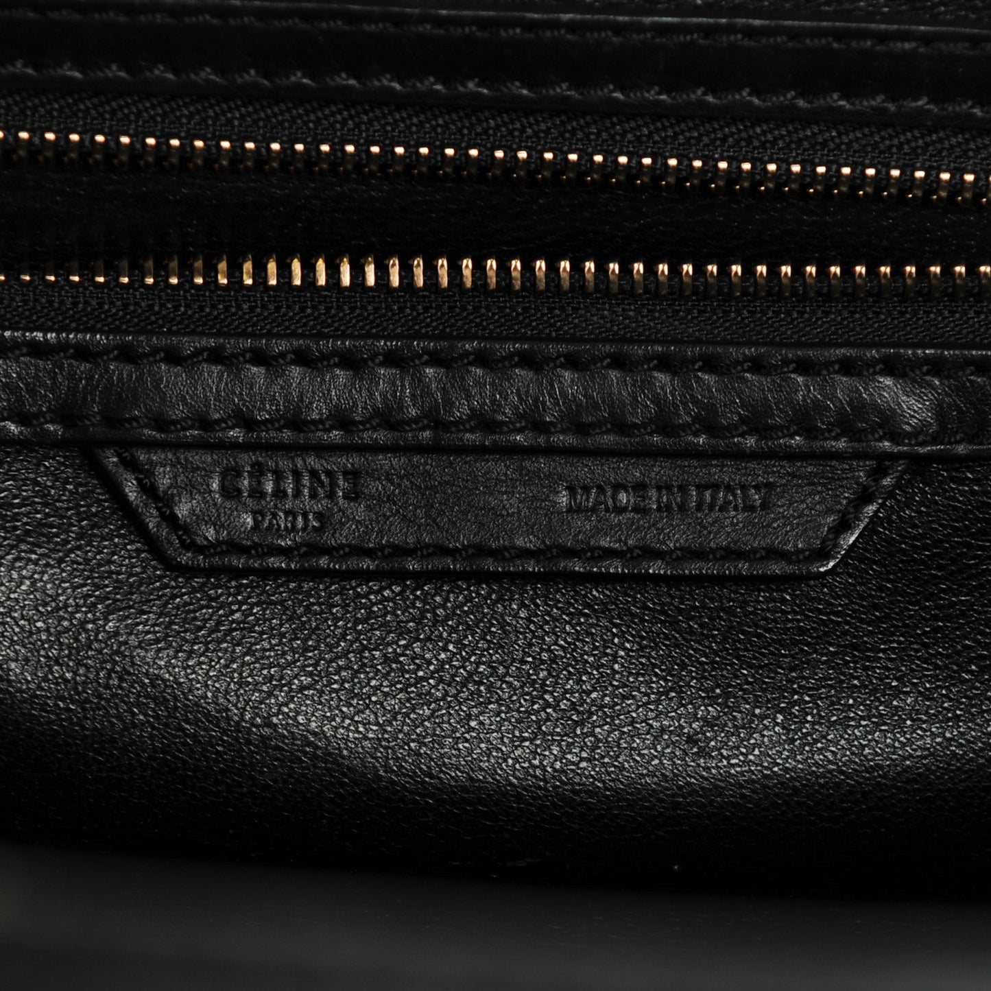 Smooth Calfskin Mini Luggage Black