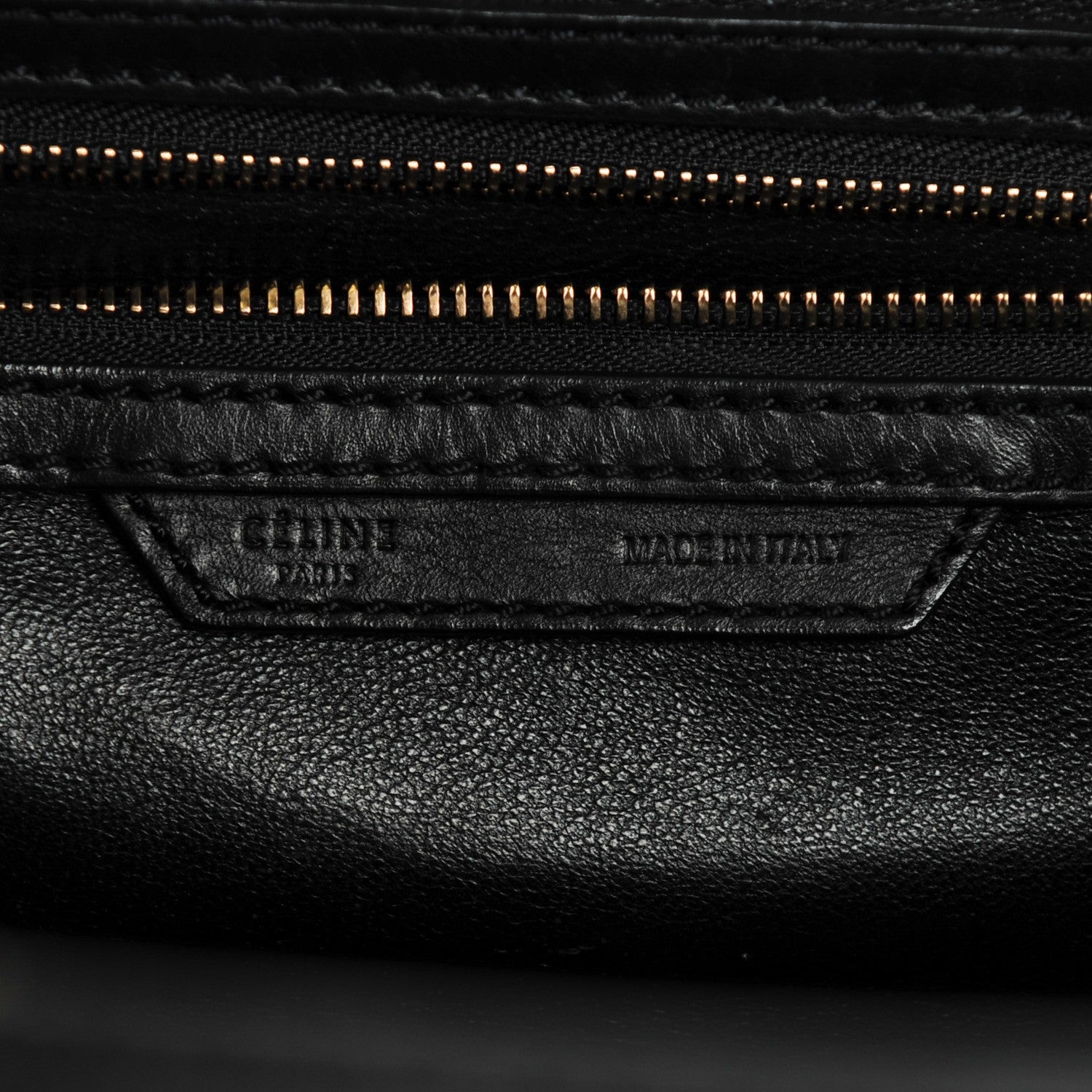 Celine Smooth Calfskin Mini Luggage Black 6 of 8