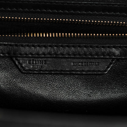 Celine Smooth Calfskin Mini Luggage Black 6 of 8